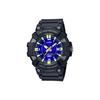 Youth Series Fashion Trend Sports Watch 100m Waterproof Quartz Movement Resin Strap Men Watches Blue MW-610H-2AV