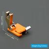 Plastic T9 Adjustable Multi-Function Presser Foot Hemming Rolling Edge Guide Feet For Industrial Sewing Machine Accessories