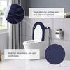 2Pcs/Set Thickened Toilet Seat Cover Soft Touch Tank Lid Cover Toilet Lid Cover  Protective Sleeves