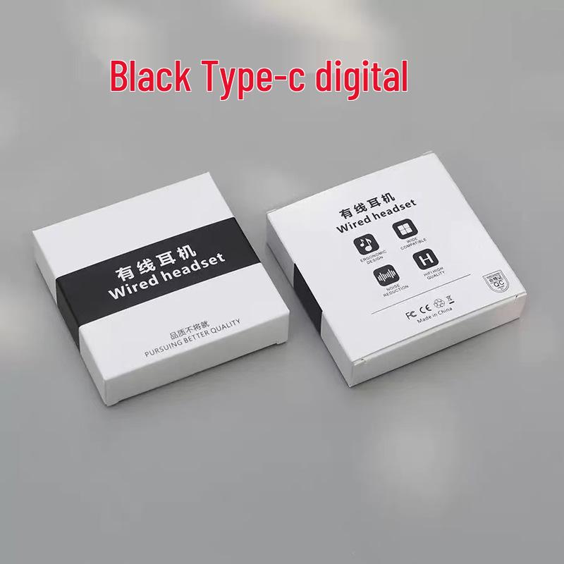 Cross-Border Type-C In-Ear Wired Earphones with Mic, High-Definition Stereo Sound, for Mobile Phones