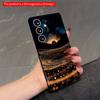 2DFlat Samsung Phone Case Starry Sphere Ripple Reflection Applicable To Galaxy S22 S23 S24 S25ULTRA S26 A12 A13 A14 A15 A16