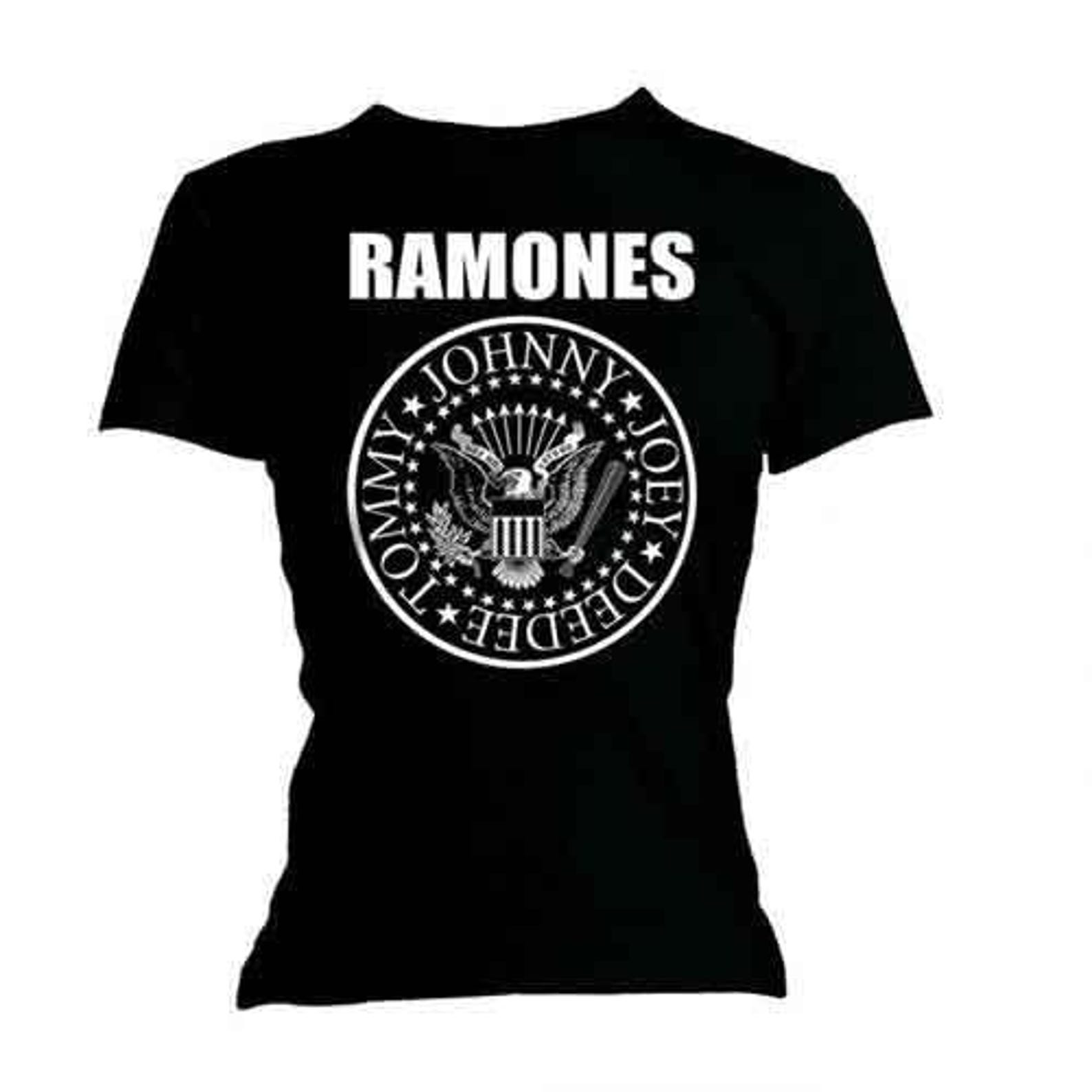 RAMONES Seal Ladies Band T-Shirt 4XL