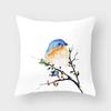 New Cute Animal Bird Flower Pillow Case Sofa Bedroom Living Room Seat Car Cushion Cover Home Decoration Pillowcase 45*45Cm