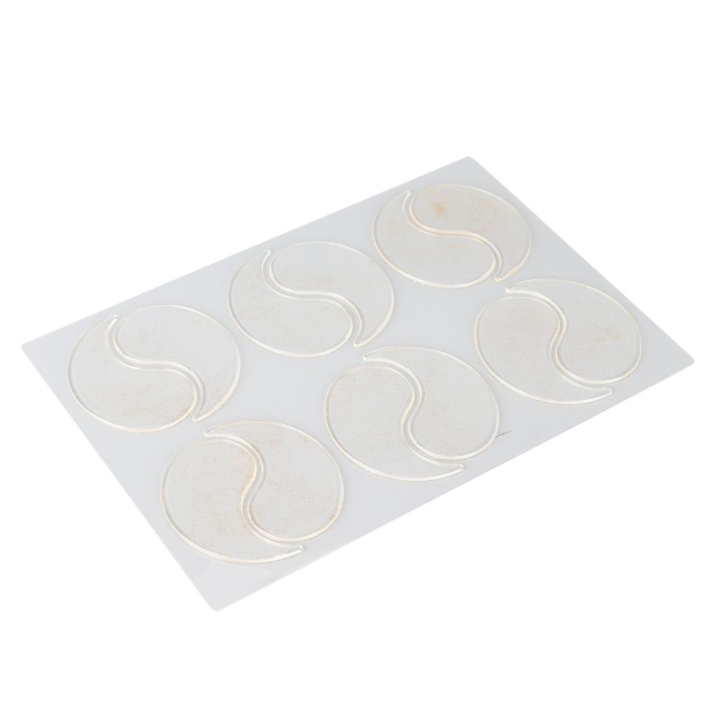 6 Pairs Silicone Eye Patches Prevent Wrinkle Reusable Overnight Lower Eye Pads for Home Beauty Salon