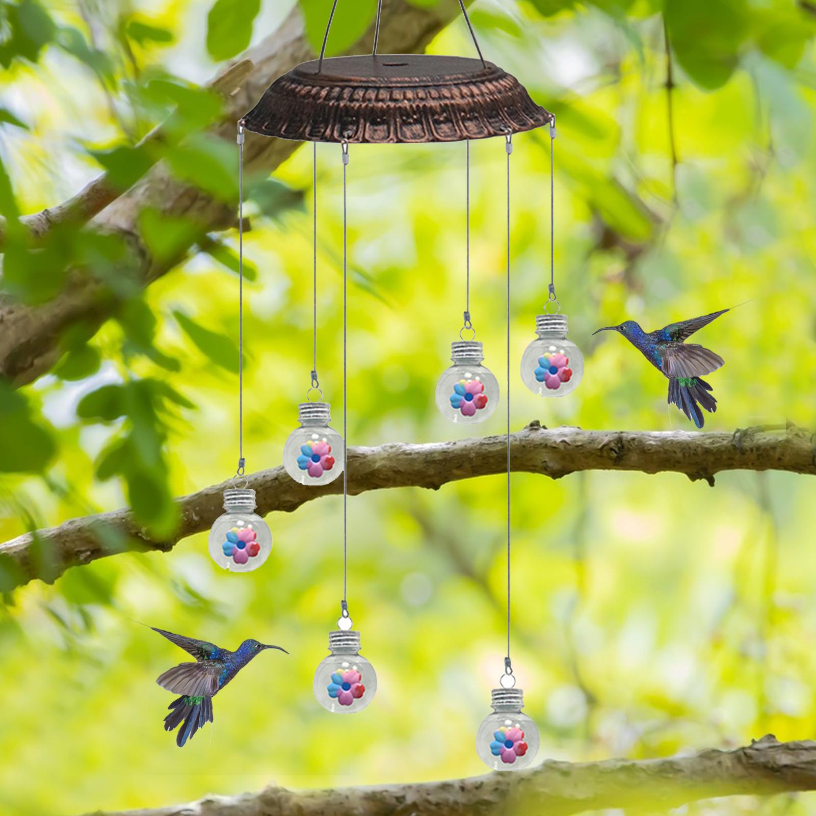 Hummingbird Feeders For Outdoors Outdoor Decorative Pendant Wild Bird Feeder For Garden Backyard Patio Lawn Window Balcony Deck