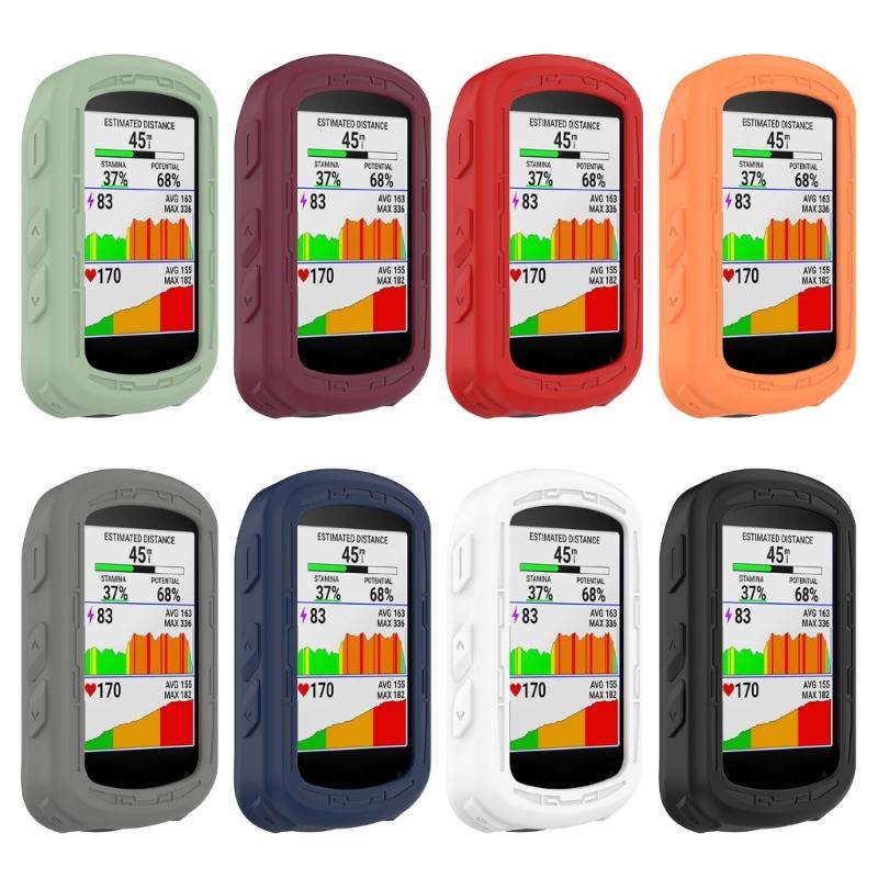 Bike Silicone Antiscratch Protective Case Screen Protector Cover Compatible for Edge 840 540 GPS Cycling Computer Sleeve
