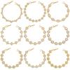 ZHUKOU 8 styles Gold Women's Bracelet CZ Crystal Zircon Shiny Bracelet Women Jewelry VL143