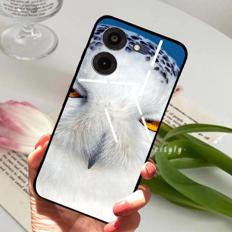 Für Tecno Pova 5 Pro 5G Hülle Pova5 4G Weiches Silikon TPU Handy Rückseite Für Tecno Pova Neo 3 Stoßfester Bumper LH6n Cartoon