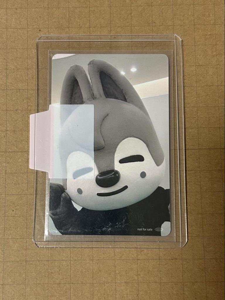 [USED] StrayKids Hollow Ecopa Commemorative Trading Card Bang Chan