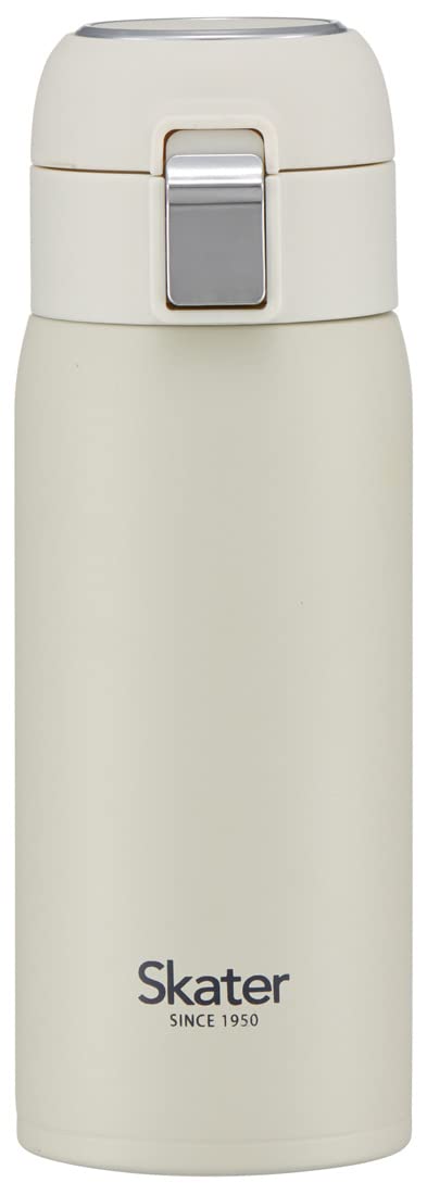 

Skater (STOT3-A) 350ml Stainless Steel Mug Bottle with One-Touch Opening, Insulated, Double-Walled Vacuum Wall, Direct Drinking, Dull Gray