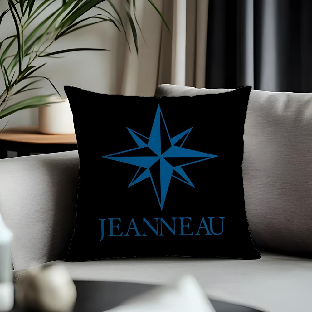Fashion Jjeanneauful Cushion Cover Antidustmite Pillowcase Invisible Zipper Silky Short Plush Sofa Cushion Cover