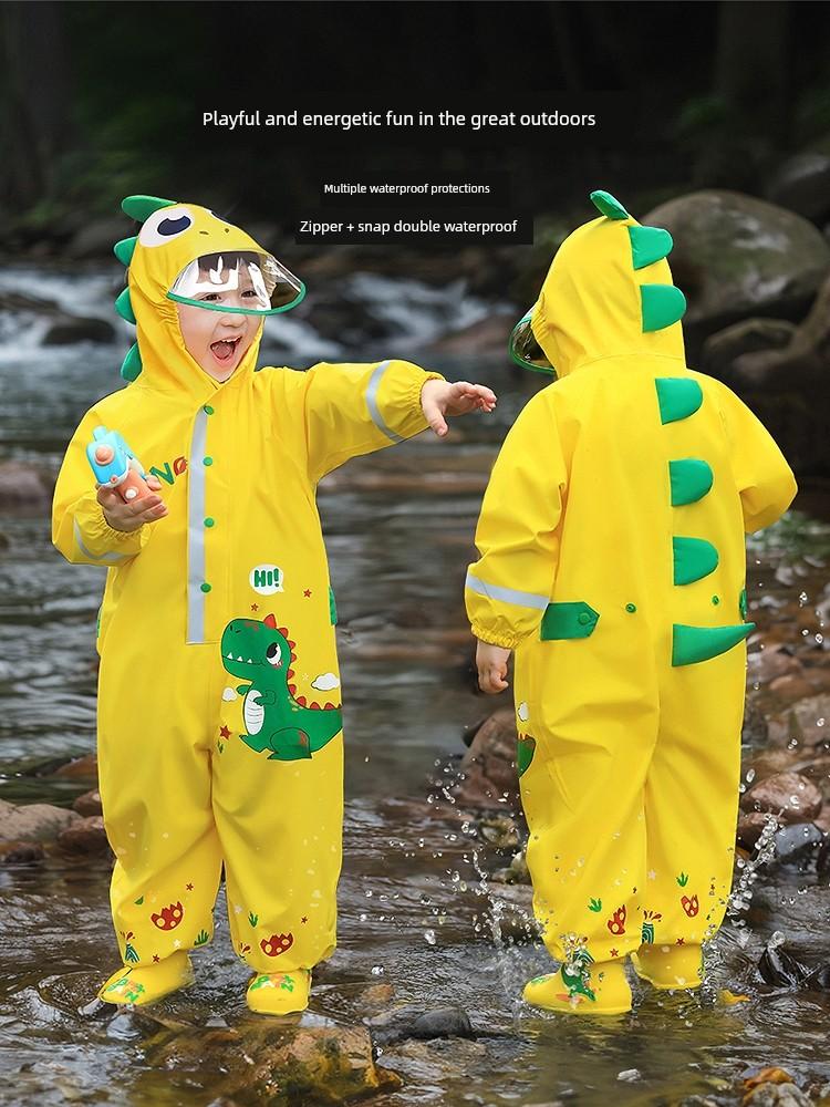 Baby One-Piece Body Dedicated New Kids Raincoat