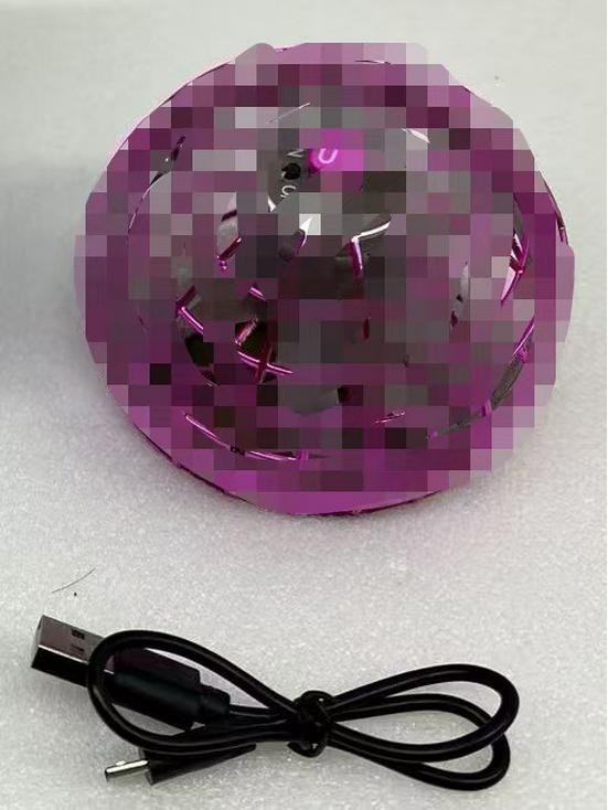 Magic Luminous UFO Spinning Ball: Flying Saucer Gyro with Induction Technology