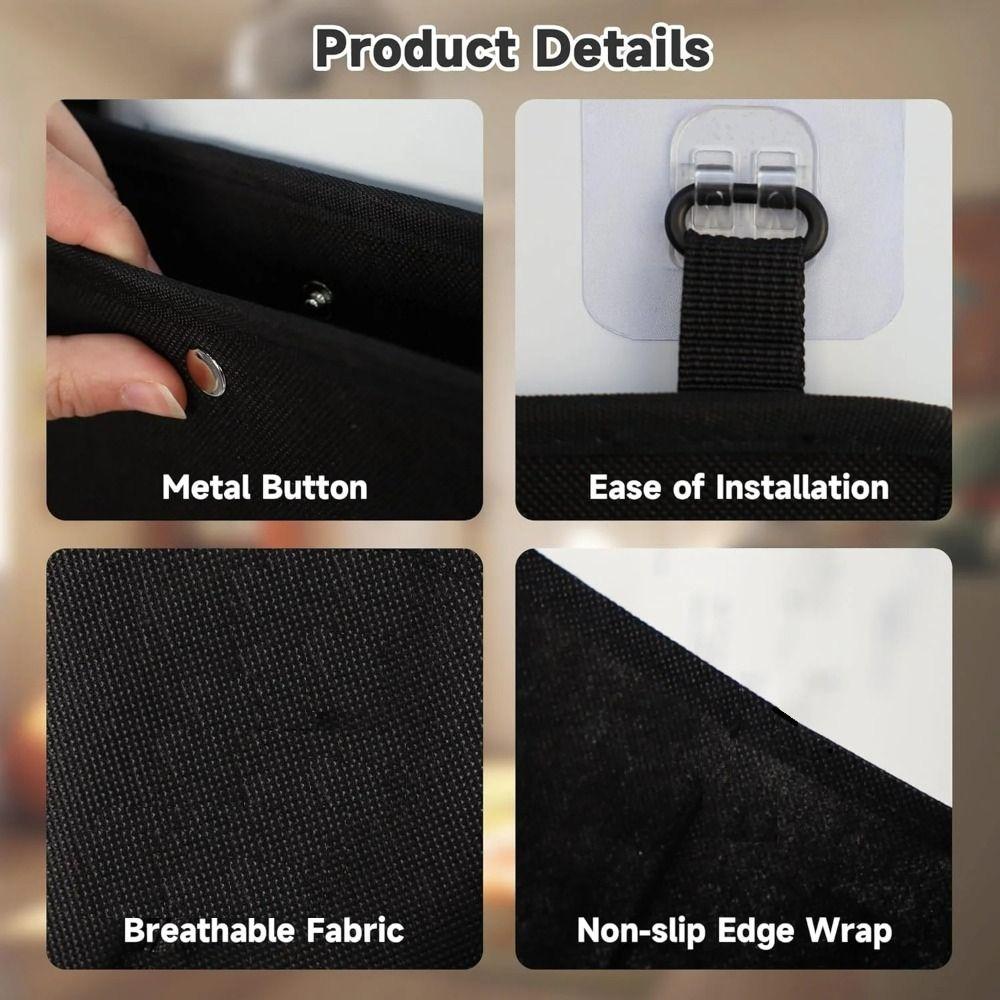Wall-Mounted Wall Storage Bag Fabric Oxford Cloth RV Door Shoe Rack Hanging Large Capacity Shoe Storage Rack