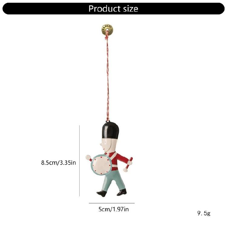 Delicate Iron Christmas Tree Hangers Scandinavian Style Holiday Decors For Indoor Festival Atmosphere