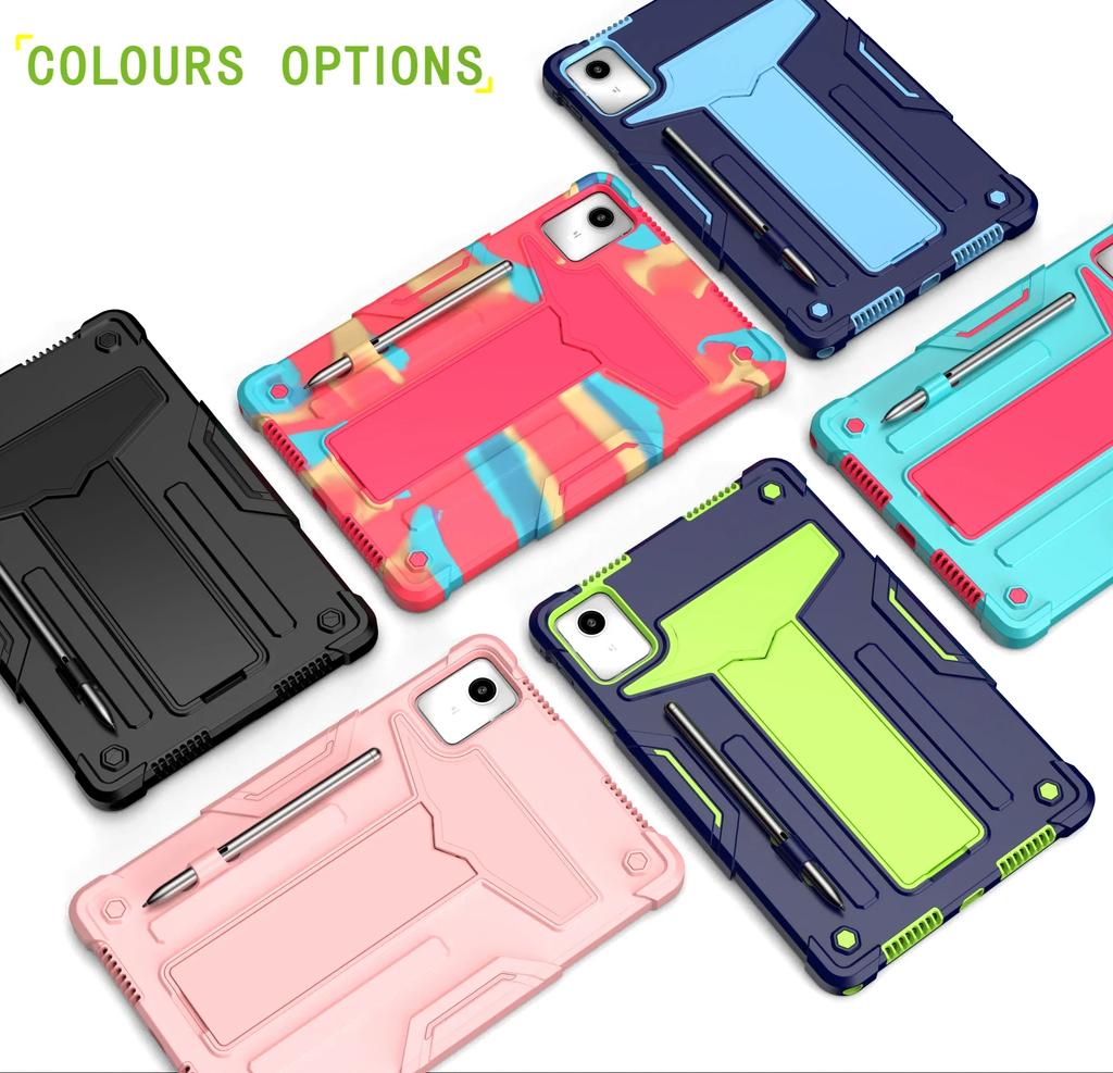 Armor Tablet Case for Tab M11 TB331FC TB330FU Xiaoxin Pad Shockproof Soft Silicone Stand Cover with Pen Slot
