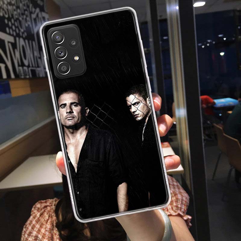 Prison Break TV Series Phone Case for Samsung A54 A57 A37 A17 A14 A15 A12 A24 A34 A55 A35 A25 A52S A07 A05S A04S A22 A32 A72 Gal