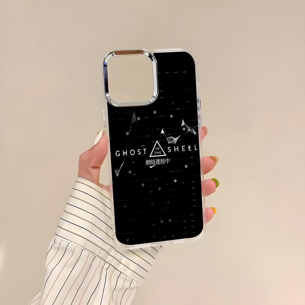 G-Ghost In The Shell Phone Case For IPhone 17 Air 16 15 14 13 12 11 Pro Pro Max Plus Transparent Soft Cover