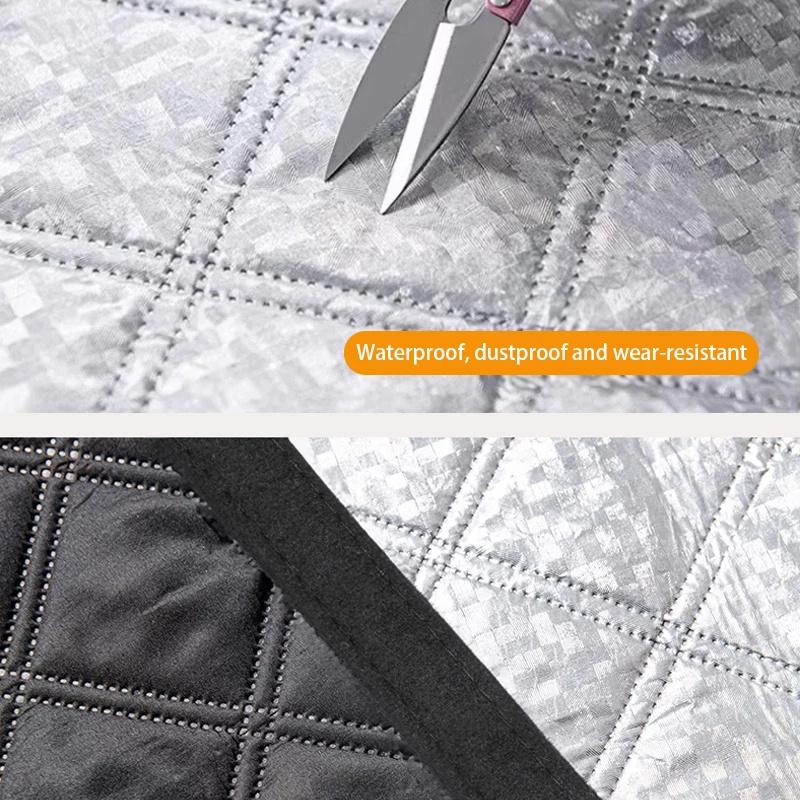 Warm Curtains, Cold and Heat Insulation, Window Screens, Sun Shading, Sound Insulation, Double Thickened Warm Curtains