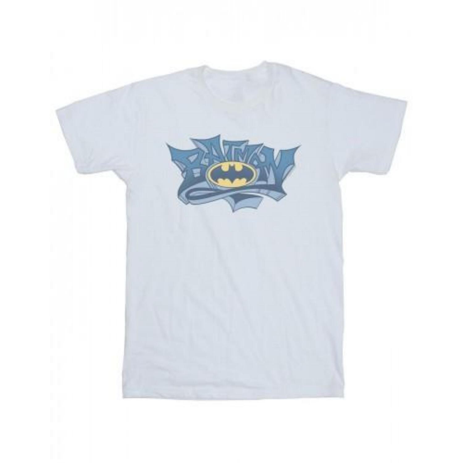 Мужская футболка DC Comics с логотипом Бэтмена в стиле граффити XXXXL