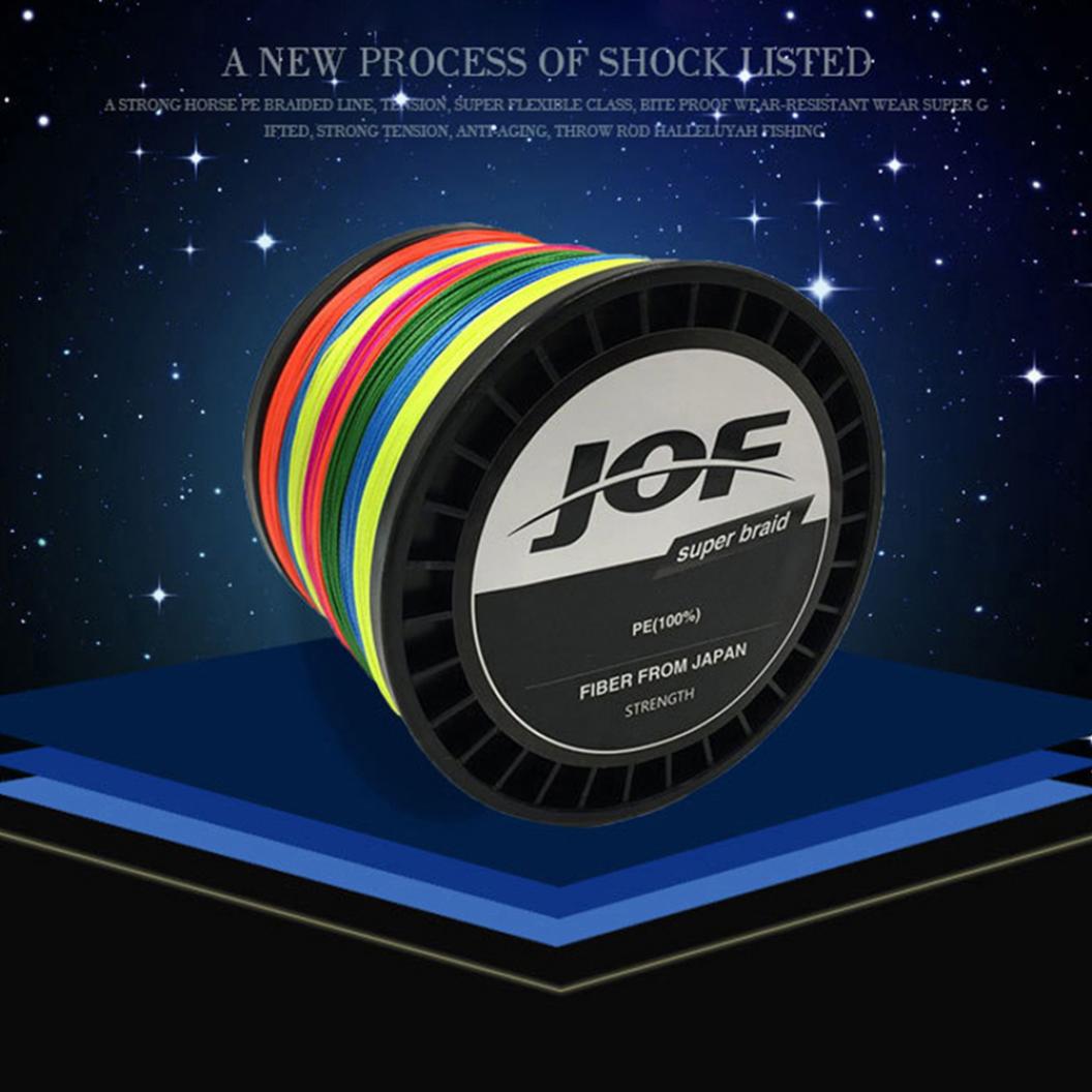 

1000m 22-78lb Супер сильная PE оплетка Красочные 8 прядей Леска Проволока Снасть