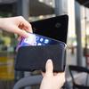 Applicable iPhone mobile phone holster, Samsung Xiaomi universal fanny pack, domestic elderly machine hanging fanny pack, leather case magnetic
