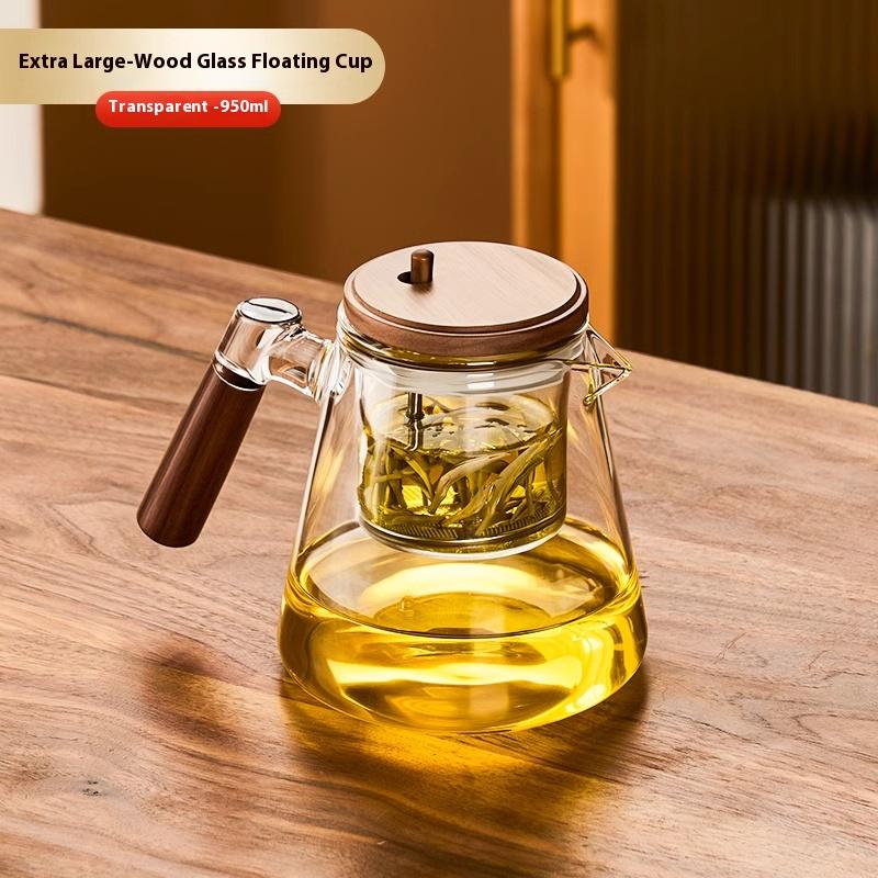 Gianxi Teapot For Home Use Tea Separators Glass Inner Pot Tea Set Floating Cup Teapot Tea Infuser Teapot Tea Brewing Kettle