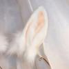 Rabbit Ear Headband Tail Girls Cosplay Accessories Beast Ears Fursuit Masquerade Cosplay Party