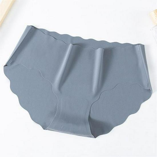 Intimo Donna Senza Cuciture in Seta di Ghiaccio Europeo e Americano - Sottile, Traspirante, Cavallo in Cotone, Taglie Forti