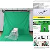 Hintergrund Fotografie Hintergrund Glatter Musselin Bildschirm Chromakey Für Fotostudio