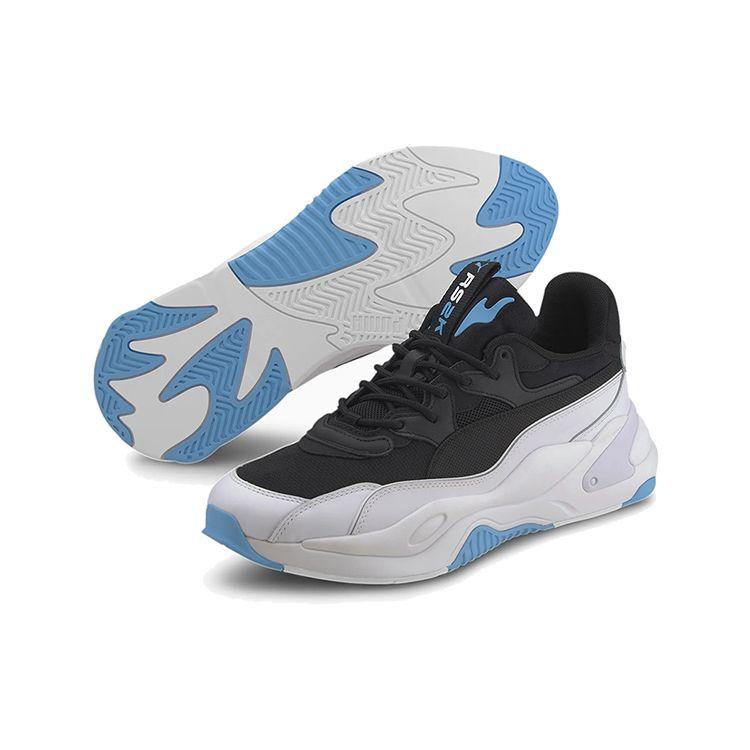 Puma Rs-2K Streaming Zapatillas Casuales Ligeras Unisex Negro Blanco Azul 373311-01