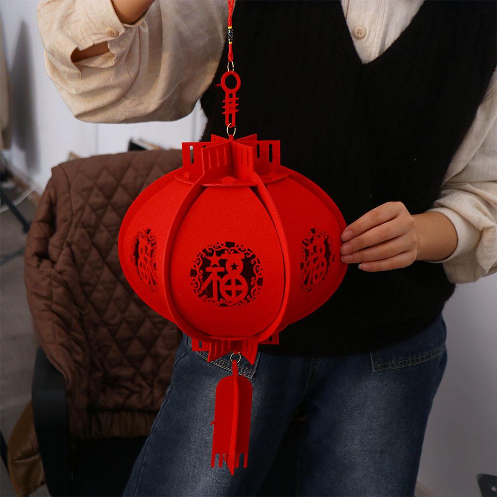 Spring Festival Party Celebration Home Decoration Lanterns Decoration Supplies Craft Hangin Lamp