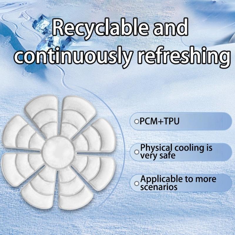 Fast Cold Compress Caps Pad Motorcycle Rides Essential Leakproof Designs Ice Retaining Headband for Motorcycle Use