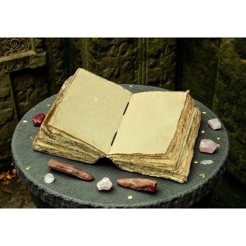Luna Moth Leather Book of Shadows | Chakra Spell Journal | Leather Witchcraft Grimoire | Witchy Gift | Handmade Notebook