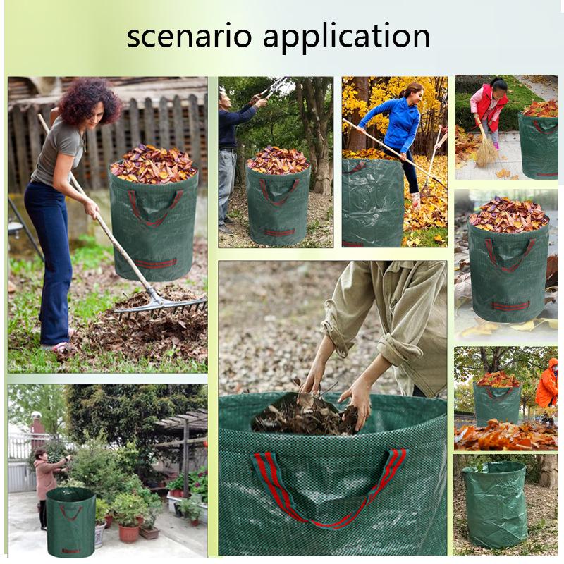 Eco-friendly Large Capacity Corrosion-Resistant Garden Leaf Collection and Storage Bag