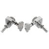 Musiclily Pro R18K L3R3 Locking Gear for Chrome Tuners, 181 Ratio, GR-Style Buttons, Acoustic/Electric Guitars,