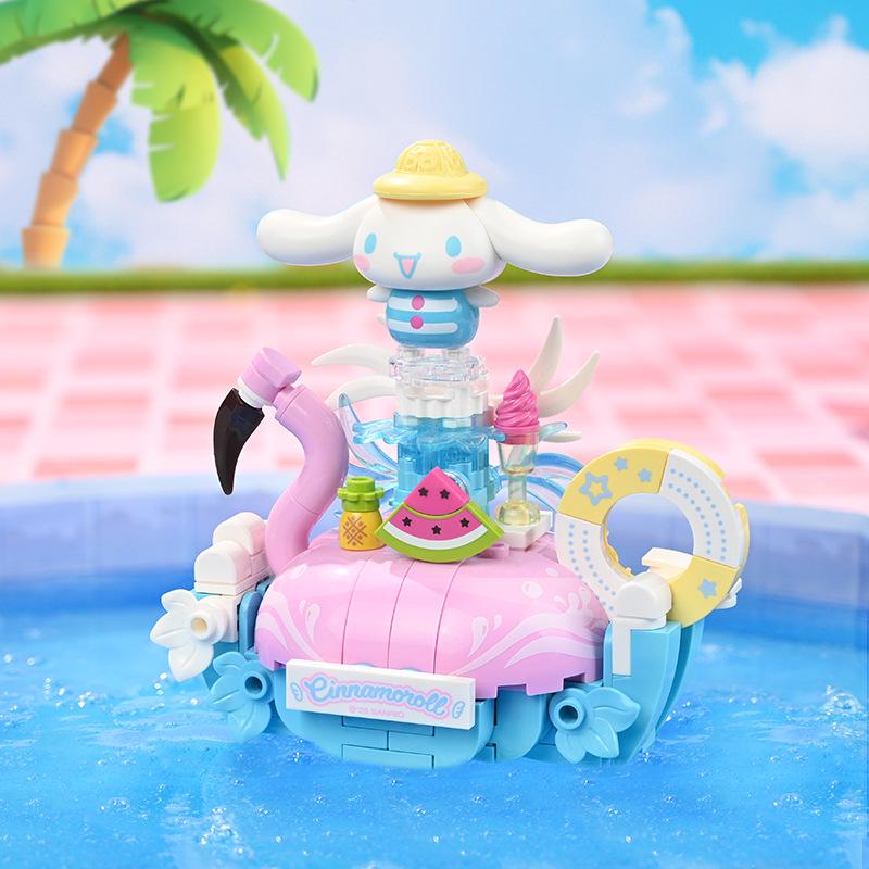 Летняя вечеринка Sanrio Куроми Кокосовое желе Миска Игрушка Украшение Подарок