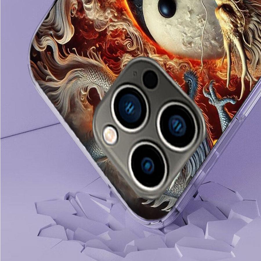 Balance of Elements The Eternal Yin-Yang Phone Case For Iphone 17 Air 15 Pro 14 Plus 16 Pro Max 12 13 Mini 11 16E X XS Cover Cut