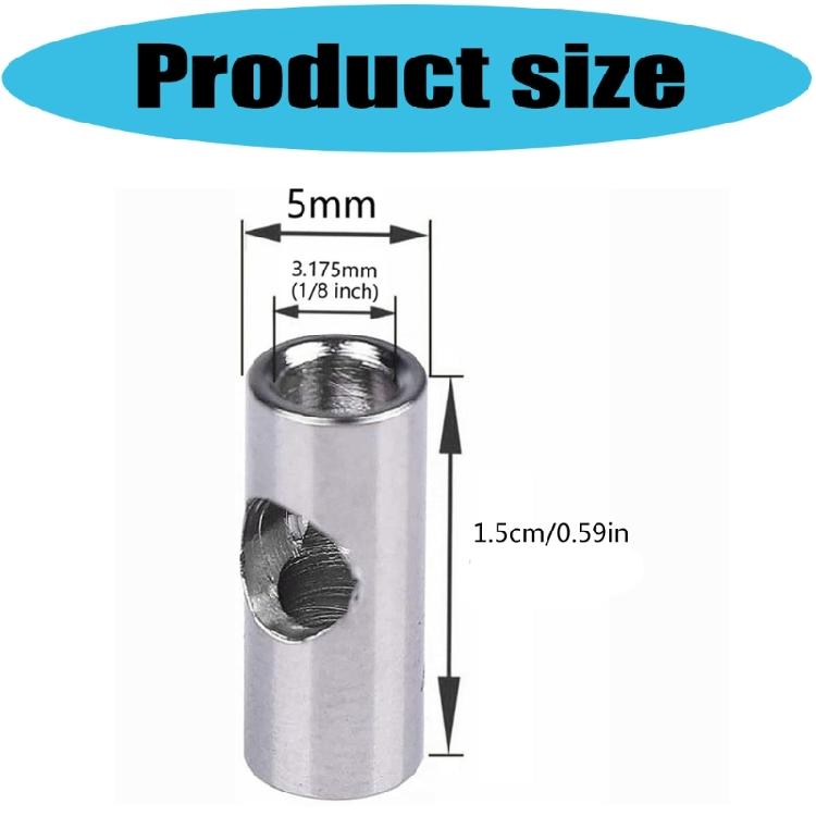 Vibration Proof Industrial Strength 5MM Metal Shaft Conversion Adapter Coupler Seamless Compatibility For Motor Systems