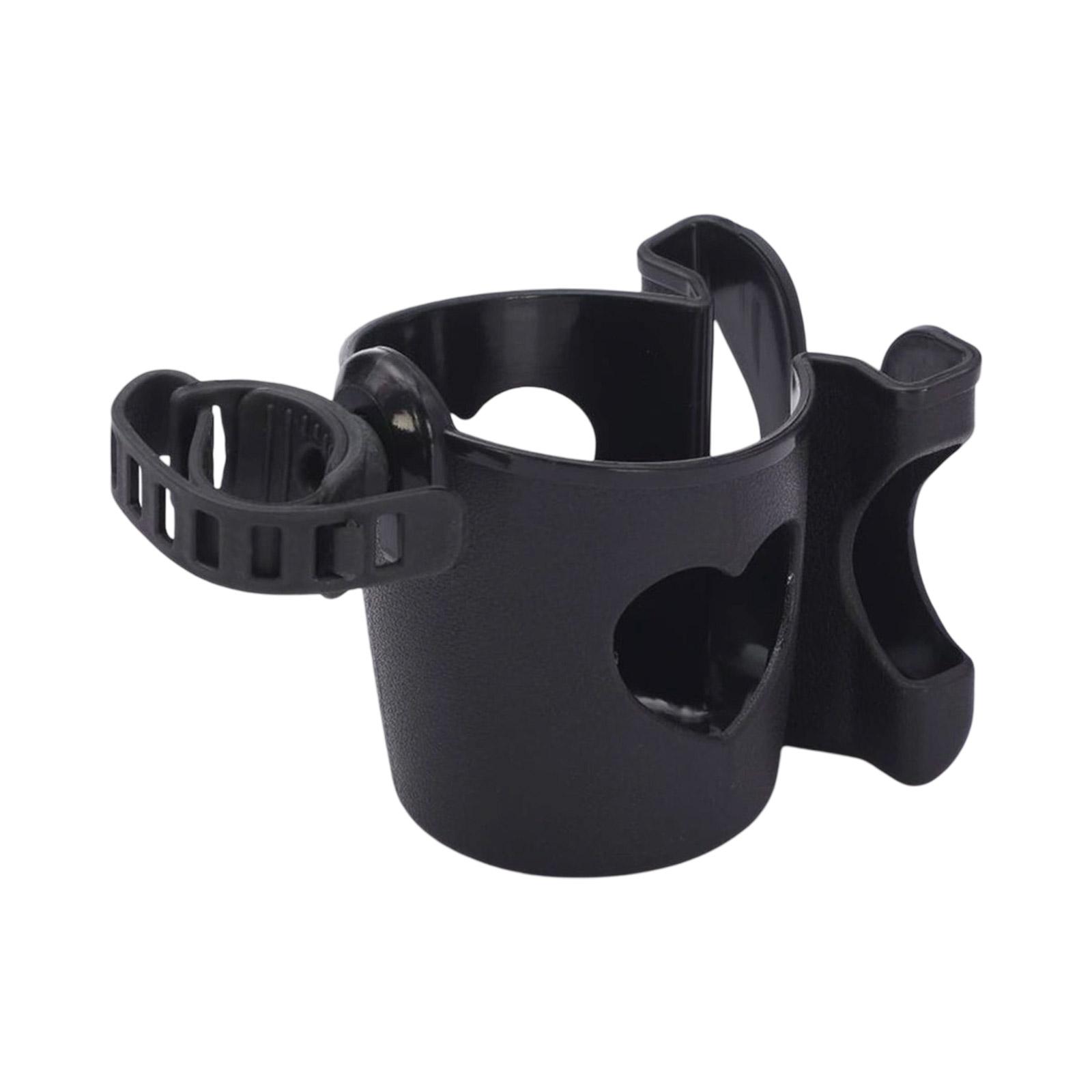 

Многофункциональная детская коляска 2 в 1, подстаканник, полка для хранения бутылочек, крепление для телефона, поворот на 360 градусов для удобства прогулок чёрный