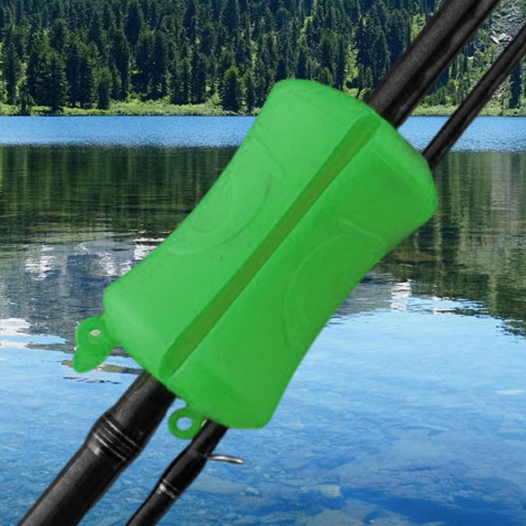 Fishing Rod Holder Ball Lightweight Angling Pole Stopper Rotational 4-in-1 Fishing Rod Fixed Ball For Hiking Travel Outdoors