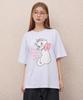 WAIKEI Aristocat Marie_Short Sleeve T-Shirt Melange White