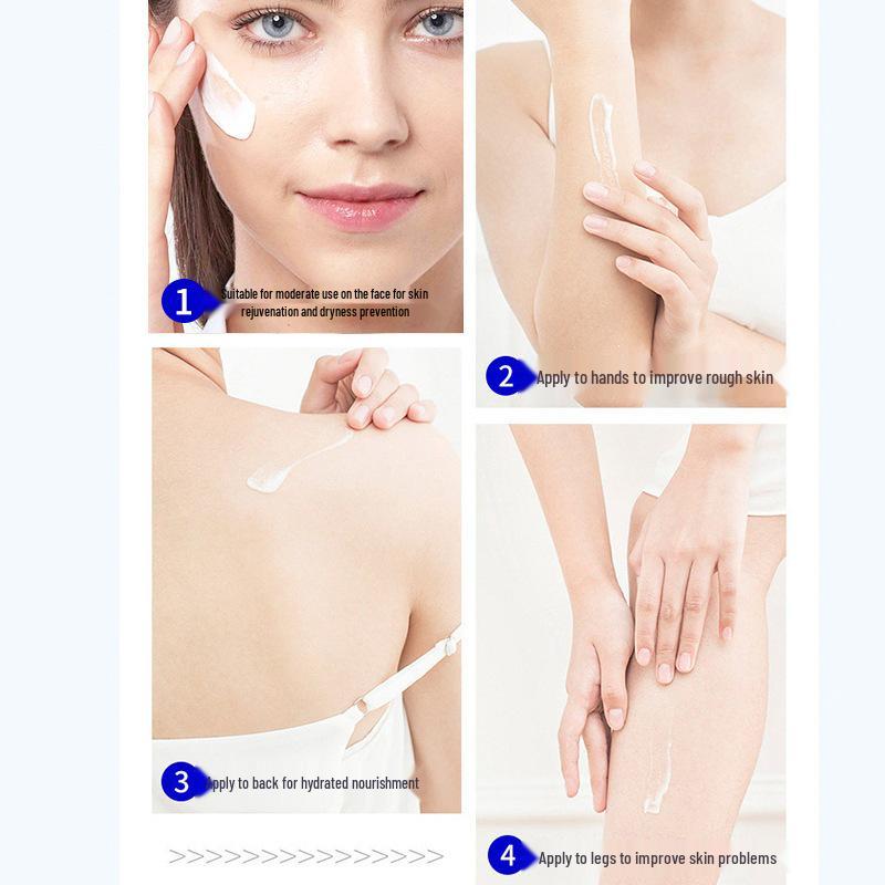 Silk Screen Vitamin E Urea Moisturizing Cream for Dry, Cracked, or Tender Skin - Hydrating Body Lotion for General Use