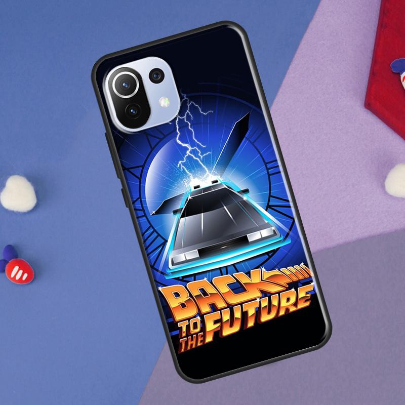 Back To The Future Time Machine Cover For Xiaomi 14 Ultra 13 11T 12T 13T 14T Pro POCO X6 X7 Pro X3 X5 F3 F5 F6 M6 Pro Case