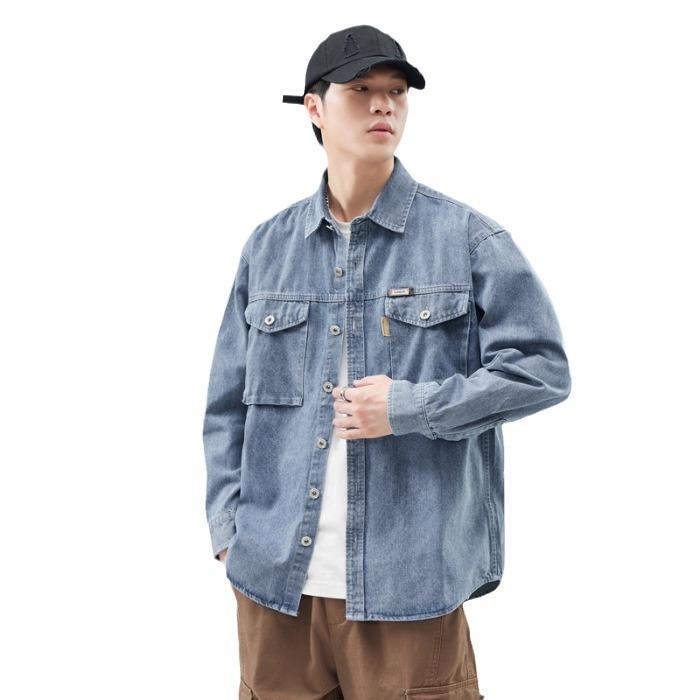 Джинсовая ткань с интенсивным эффектом стирки — фото 6