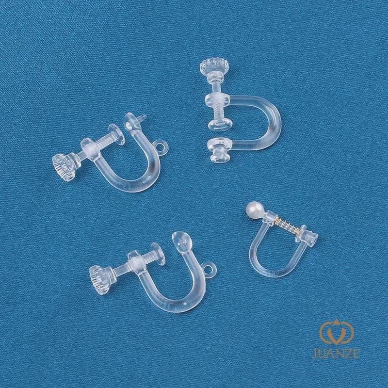 Bijuterii invizibile pentru urechi DIY: Cercei, știfturi, cleme și șuruburi transparente - Accesorii de conversie fără durere