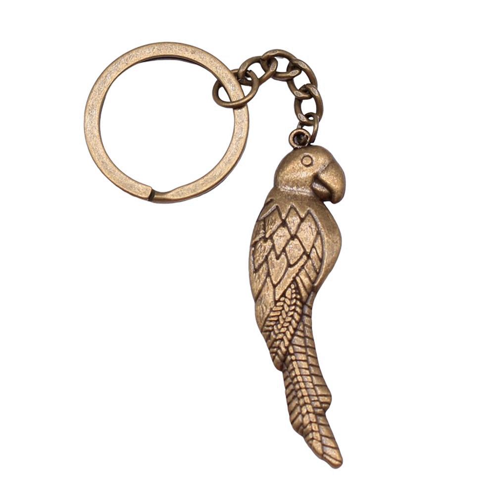 Pfauen Emaille Charms Eulen Schlüsselanhänger Vogel Anhänger Schlüsselring 28mm