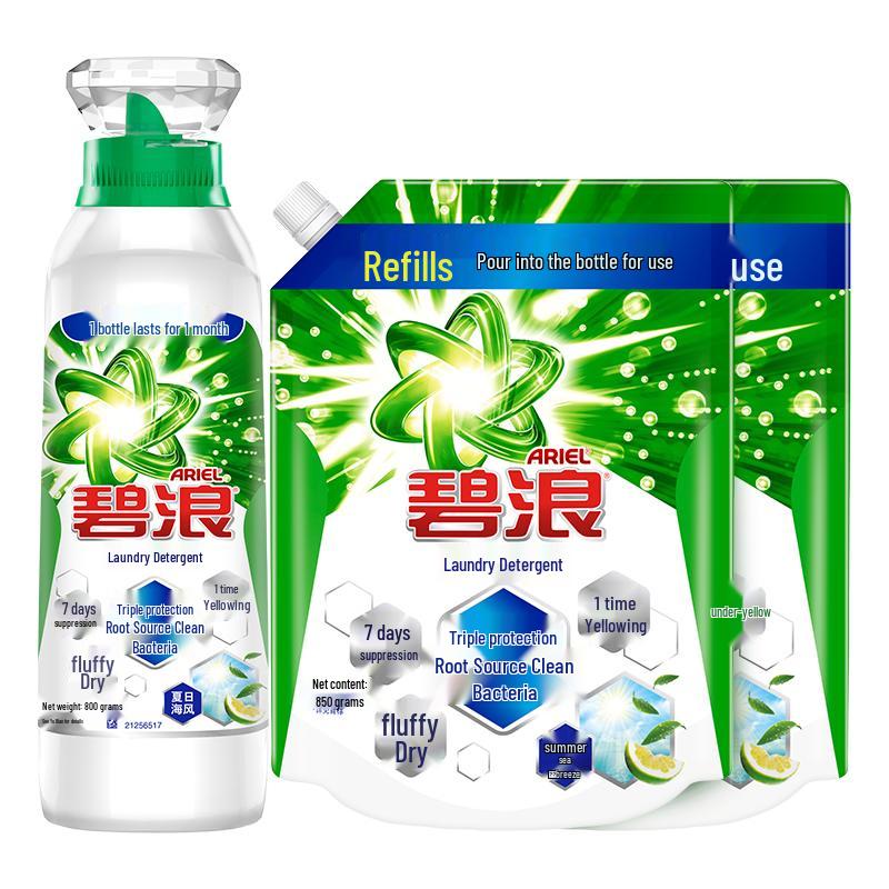 

Рідкий концентрований пральний порошок Ariel Antibacterial - Літній морський бриз