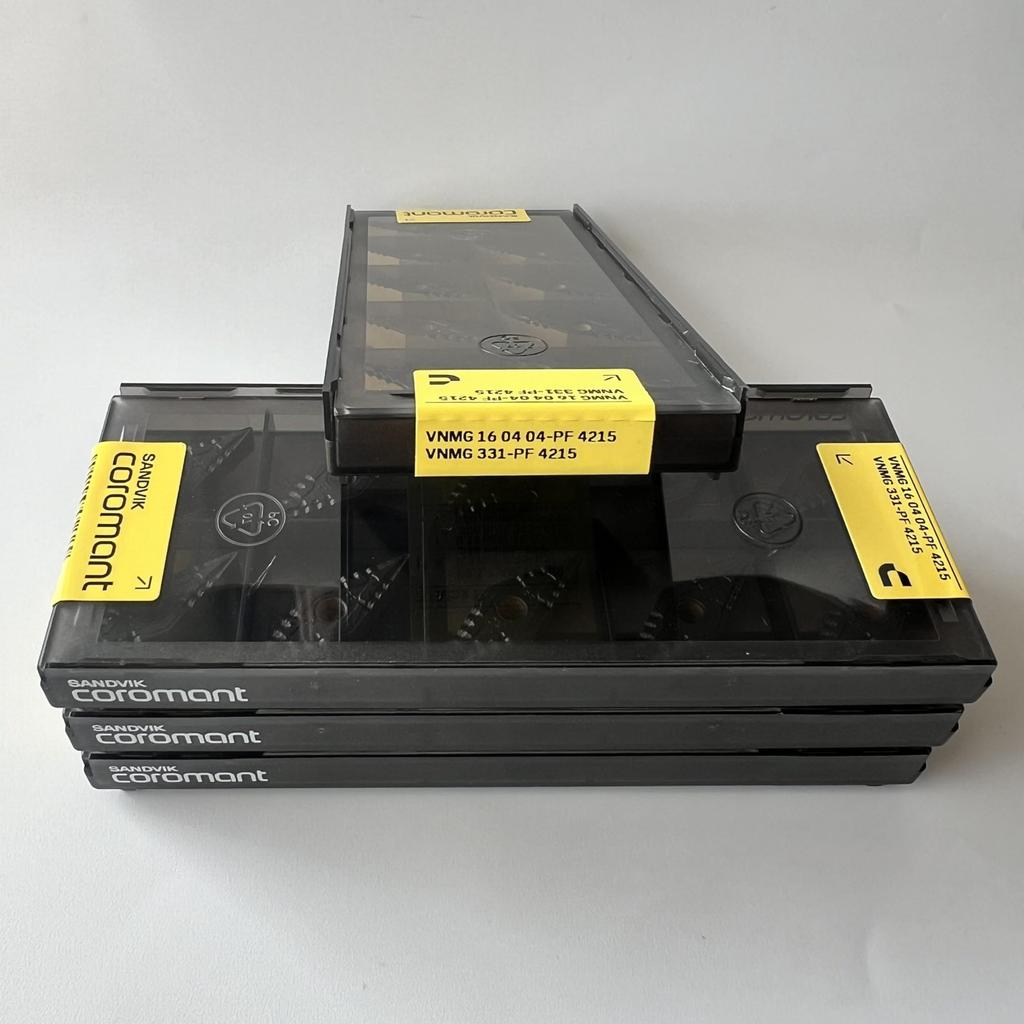 Sandvik / VNMG160404-PF 4215 / Original Swedish Hard Alloy Blade 10 Pcs