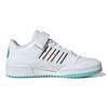 Adidas Originals Forum Low J Durable Low Top Kids Skate Shoes Kids Sneaker White Black Blue H01440